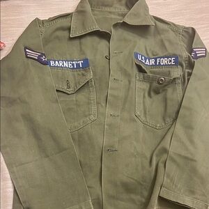 Olive Green Military Jacket